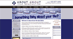 Desktop Screenshot of aboutgroutseattlewa.com