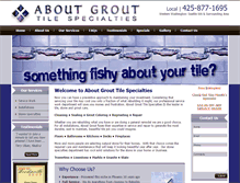 Tablet Screenshot of aboutgroutseattlewa.com